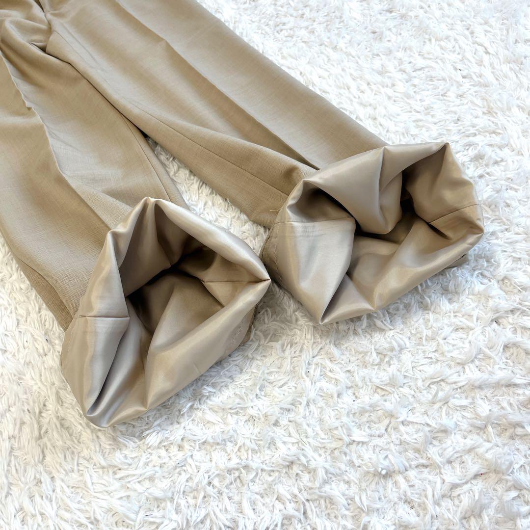 ニューヨーカー スーツ セットアップ パンツ 大きいサイズ ワイドパンツ フレア