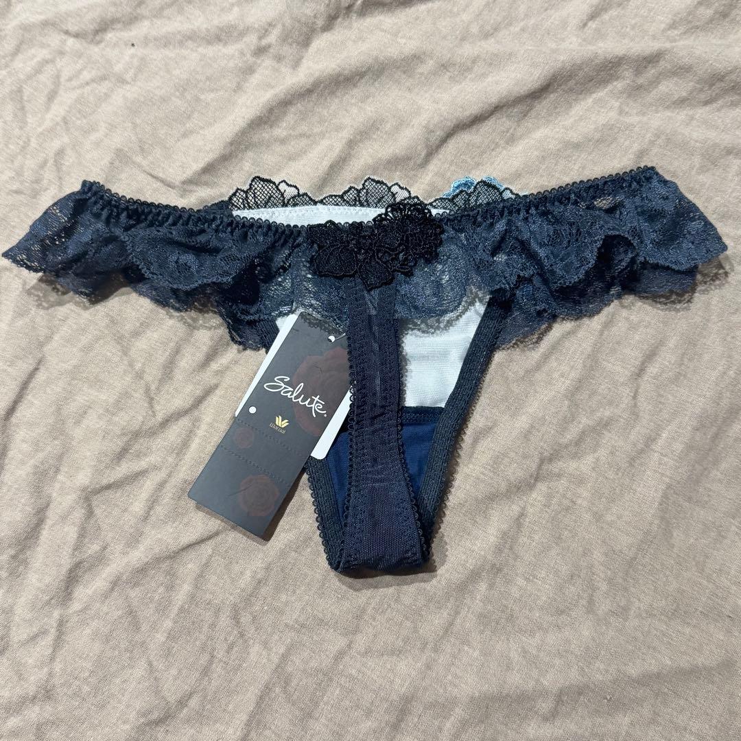 salute サルート ブラジャー ソング ガーターベルト 3点セット ワコール