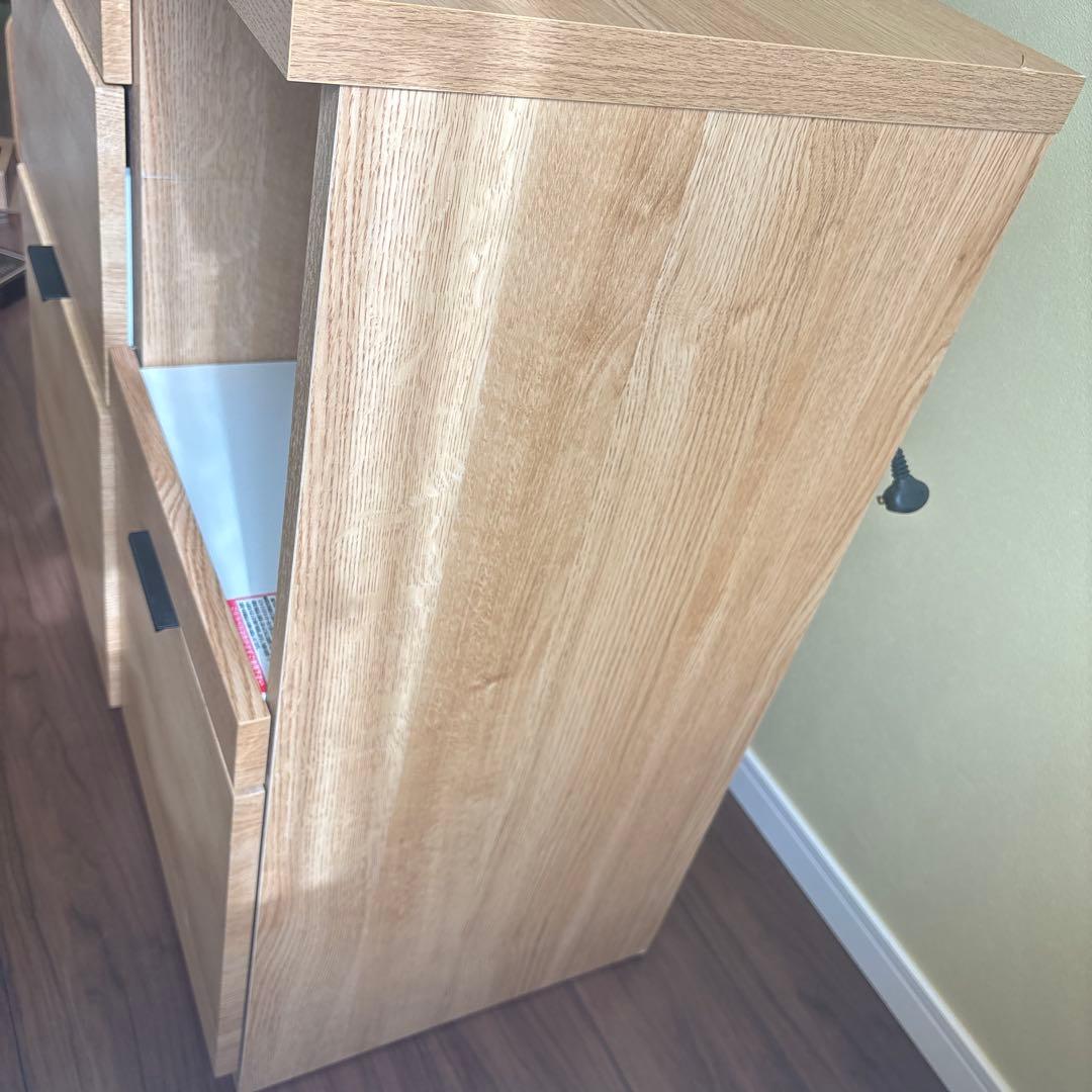 ニトリキッチンカウンター　エトナ90CT LBR