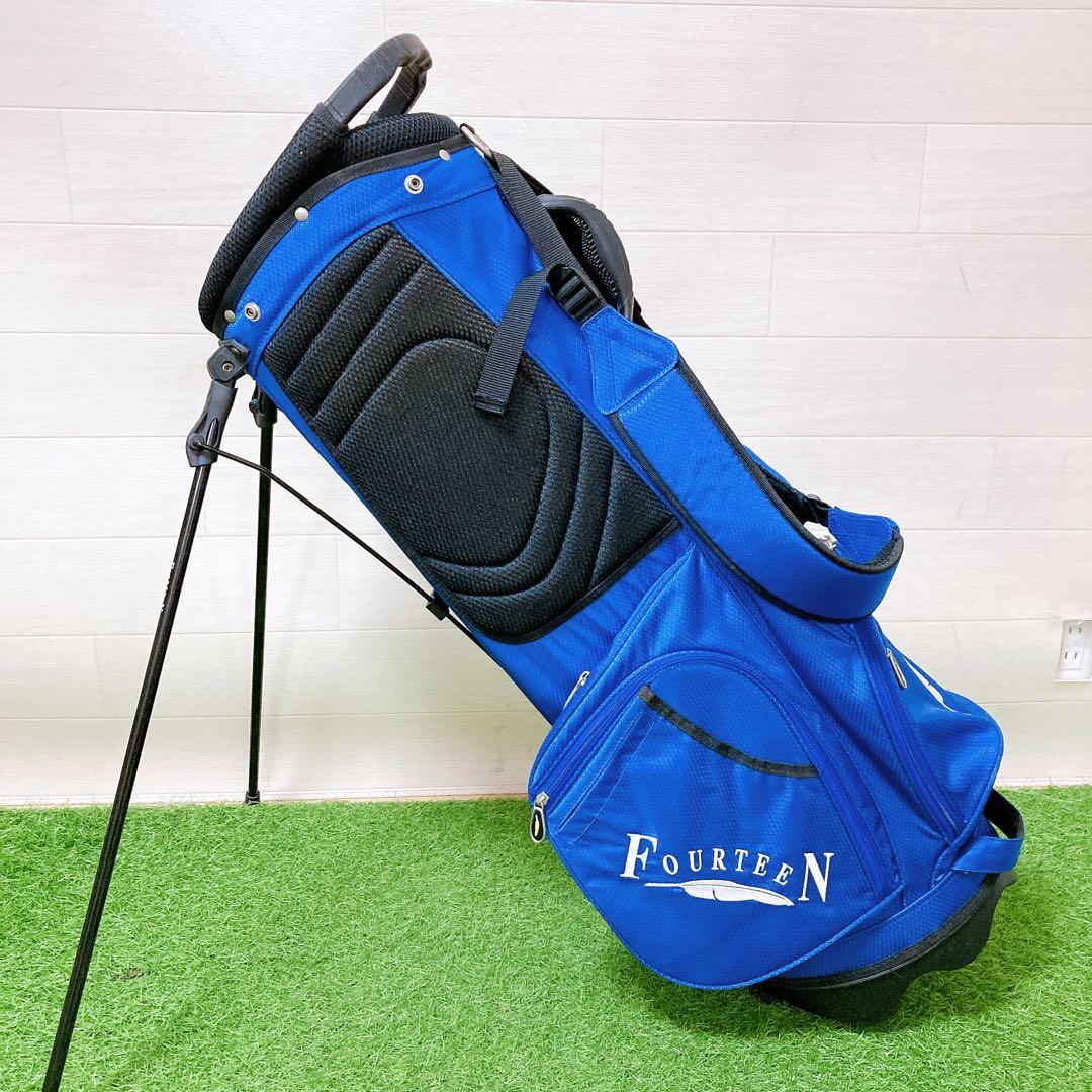 フォーティーン　ゴルフクラブケース　キャディーバッグ　スタンド式　フード未使用