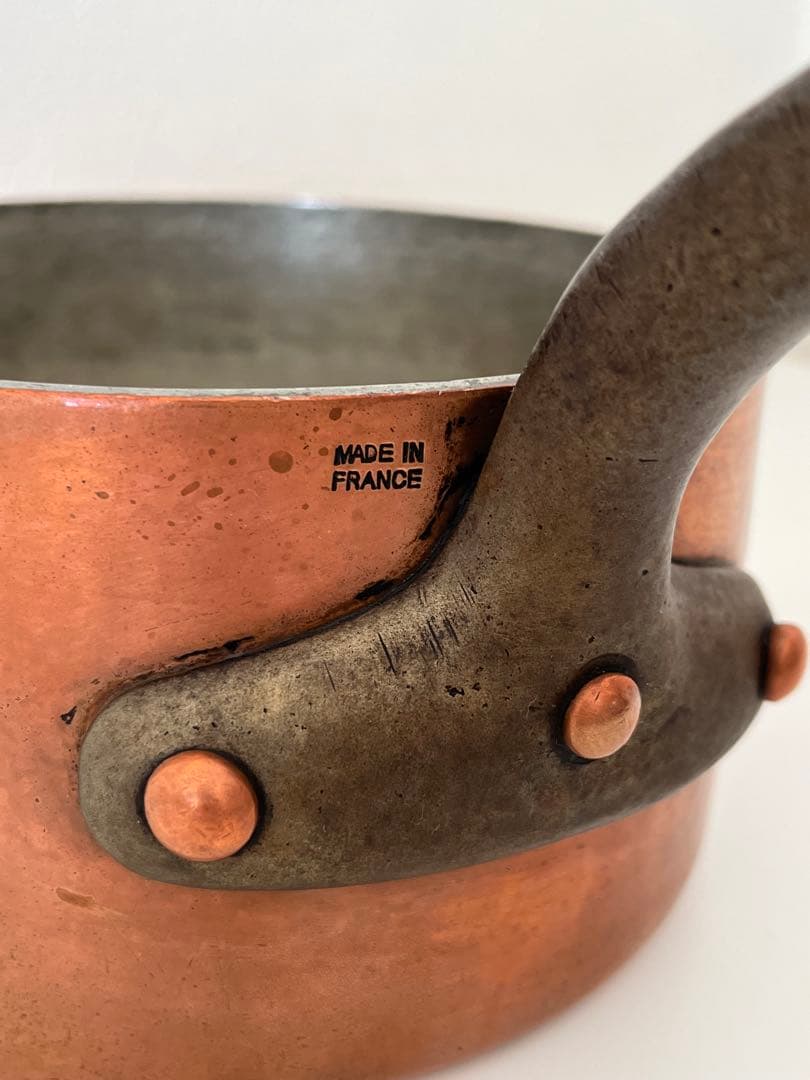 フランス製　ヴィンテージ銅鍋　16cm