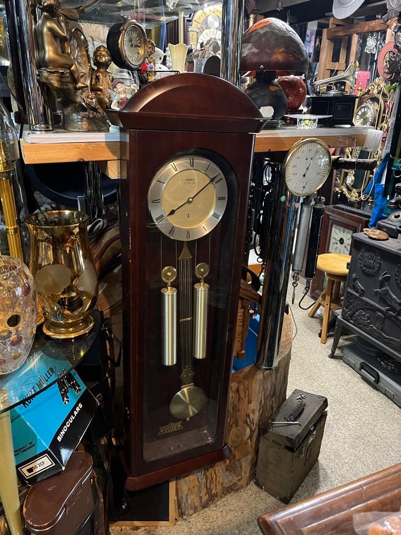 セイコーエンブレム柱時計、セイコーエンブレム振り子時計 セイコー柱時計、