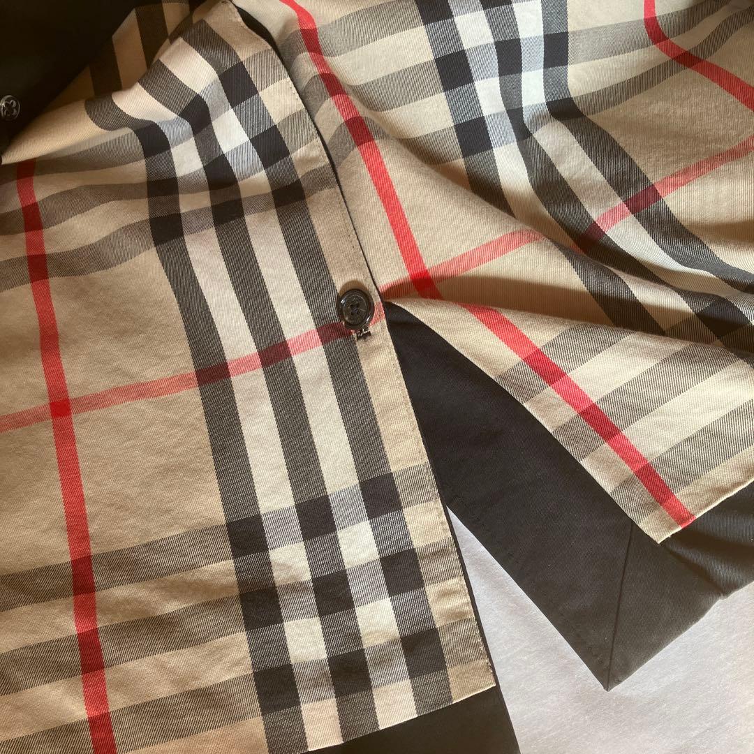 BURBERRY、イングランド製、ステンカラー・コート、サイズ:UK46