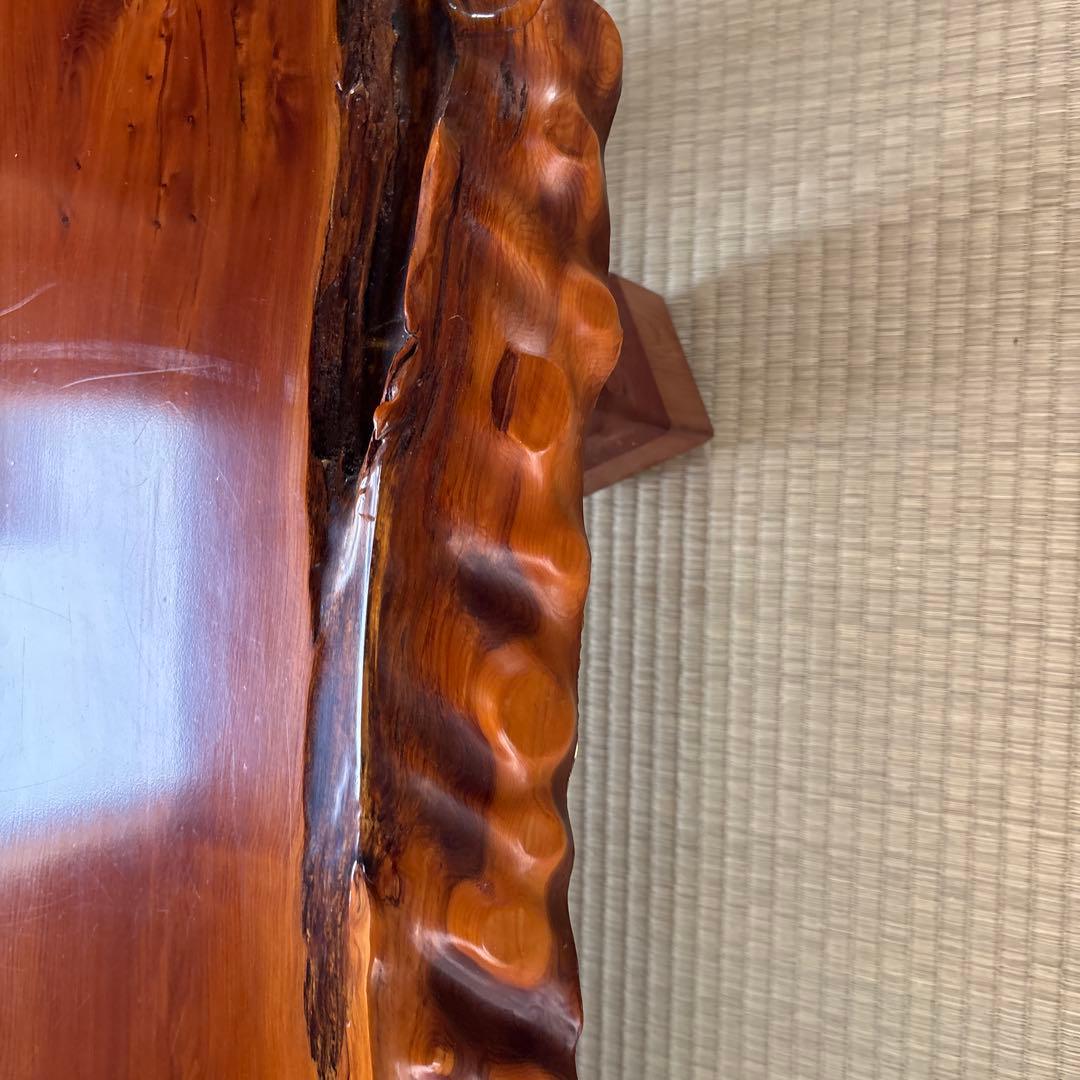 激震価格　最高級　天然無垢一枚板　ローテーブル　座卓　横長　貴重な逸品