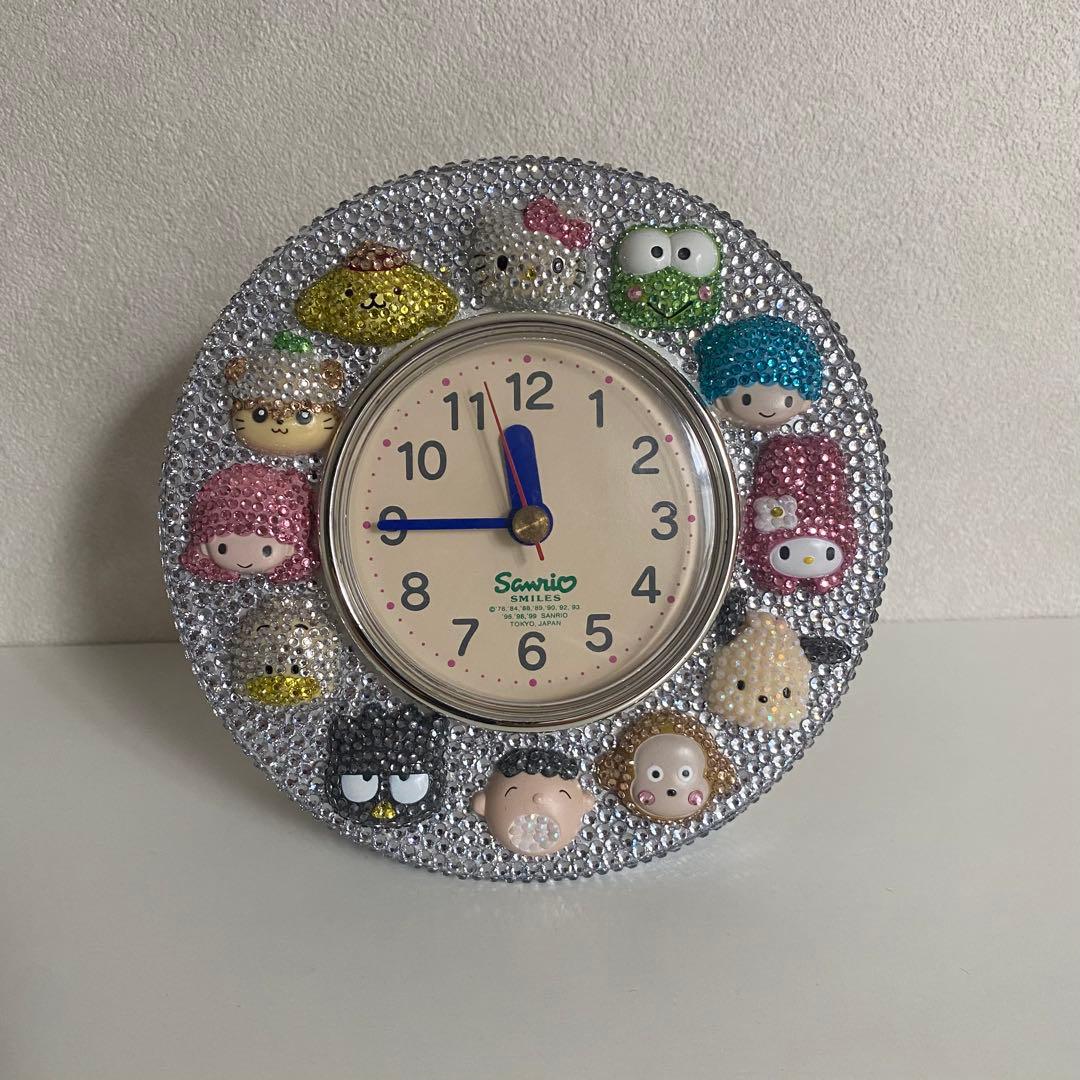 サンリオ　キャラクター　置き時計　レア