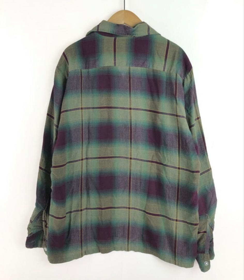 え*う様 70s Montgomery Ward オンブレ レーヨン 60s a