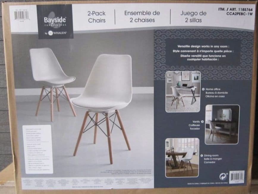 Bayside Furnishings　アクセントチェアー 2脚セット