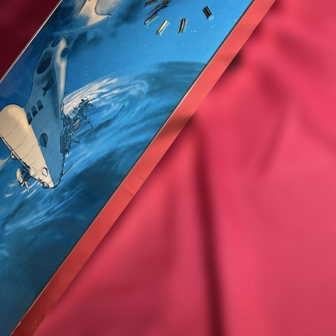 【希少品】『宇宙戦艦ヤマト』パネル時計 (1970年代)