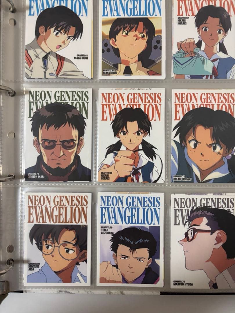 新世紀エヴァンゲリオン カードダスマスターズ バインダー カード まとめ売り