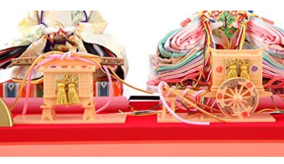 新品 雛人形 コンパクト ひな人形 雛 親王飾り 清玉作 芥子親王アクリルケース