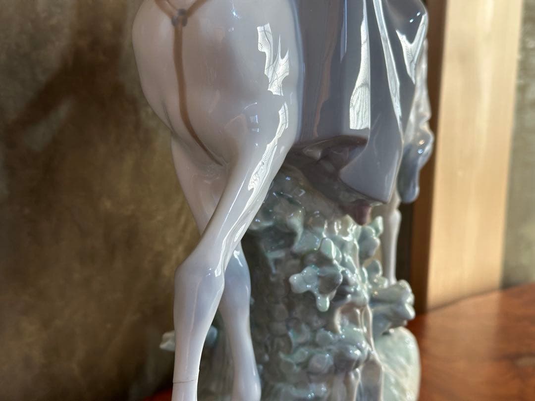 リヤドロ　『白い馬の少女』　フィギュリン　最終価格