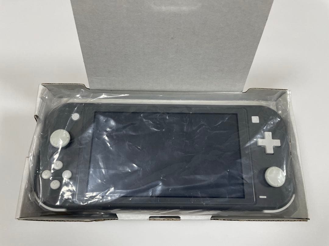 画面キズ有・Switch Lite ・グレー・希望でオマケ付