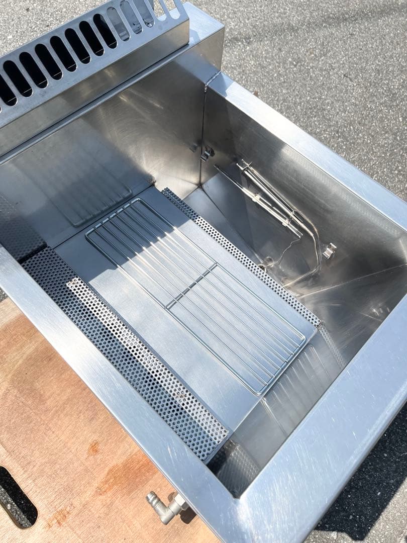 マルゼン　卓二ガスフライヤー　都市ガス　12リットル