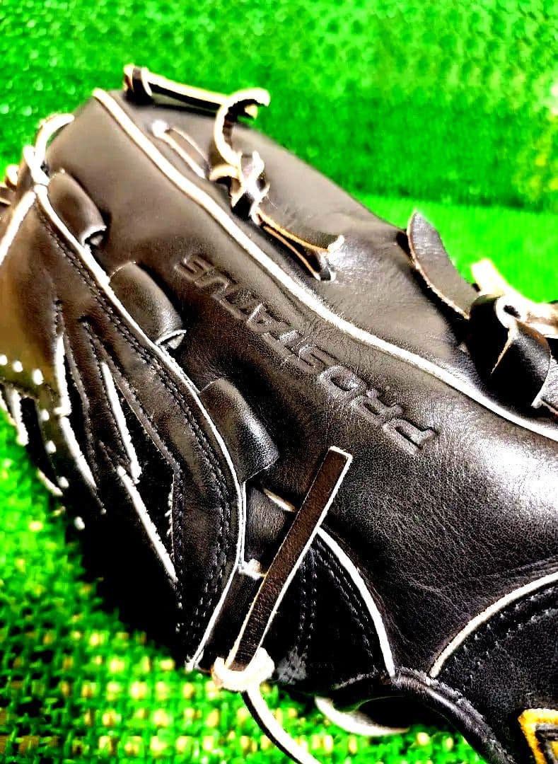 【美品・即戦力】ZETT プロステイタス 軟式野球グローブ