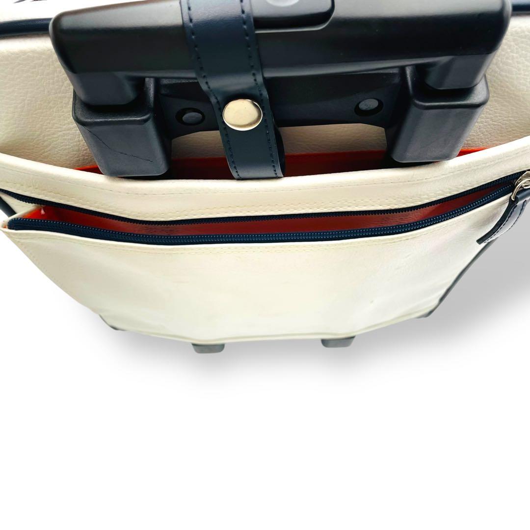 美品 CASTELBAJAC キャリーケース レザー ホワイト 鍵付き 大容量