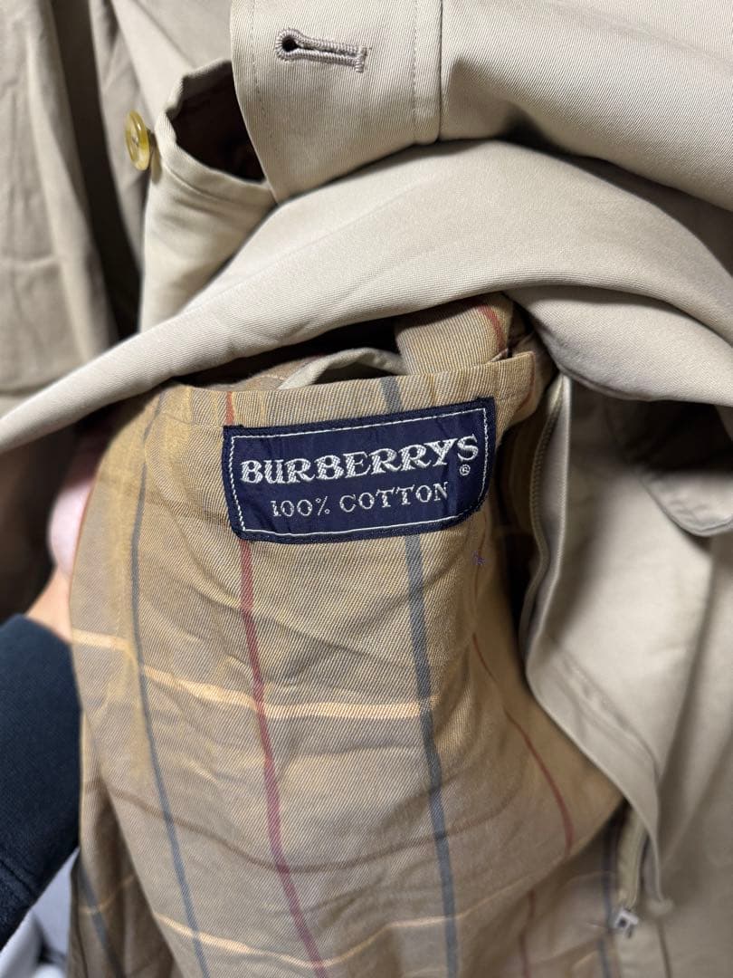 【美品】バーバリー ヴィンテージ ステンカラーコート