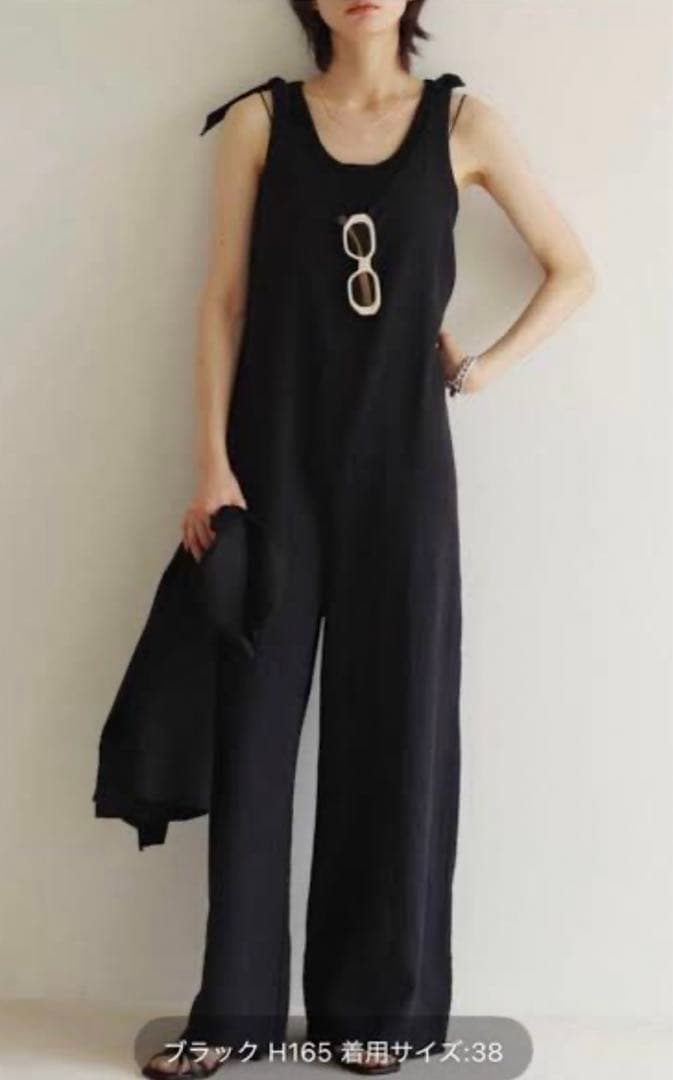 アトリエフランセ　24ss 2way ジャンプスーツ 38