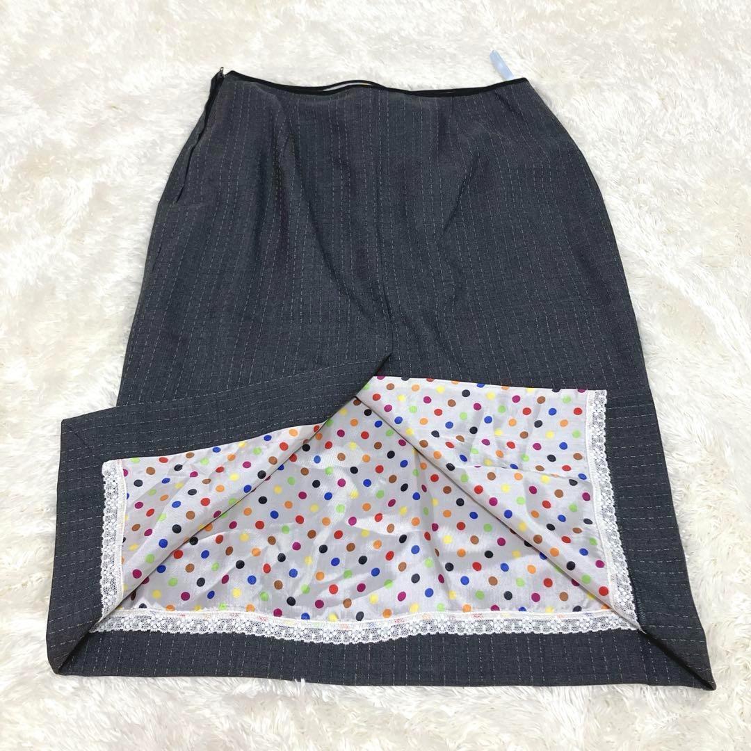 【美品】ポールスミスBLUE レディースセットアップ　スーツ　ドット　M相当