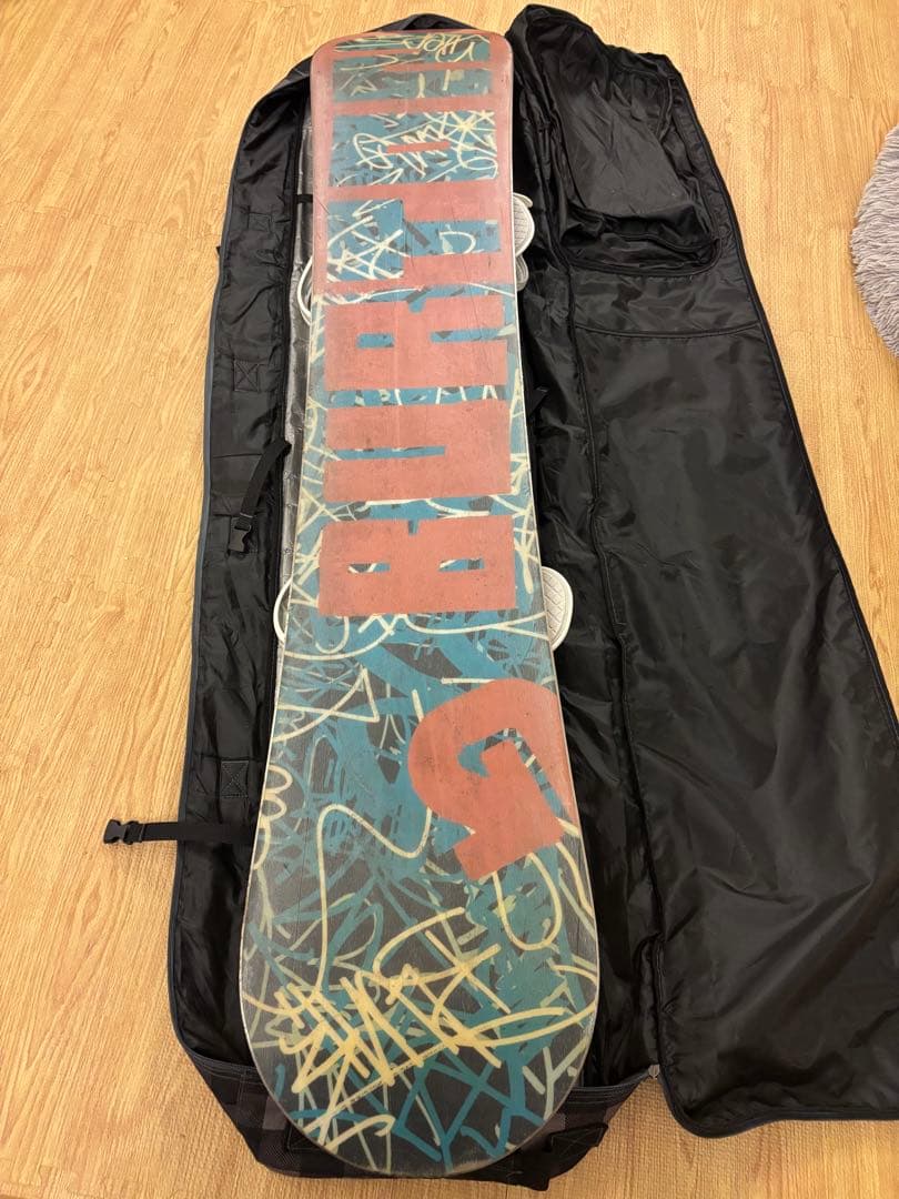 BURTON スノーボード FLUXバインディング付き
