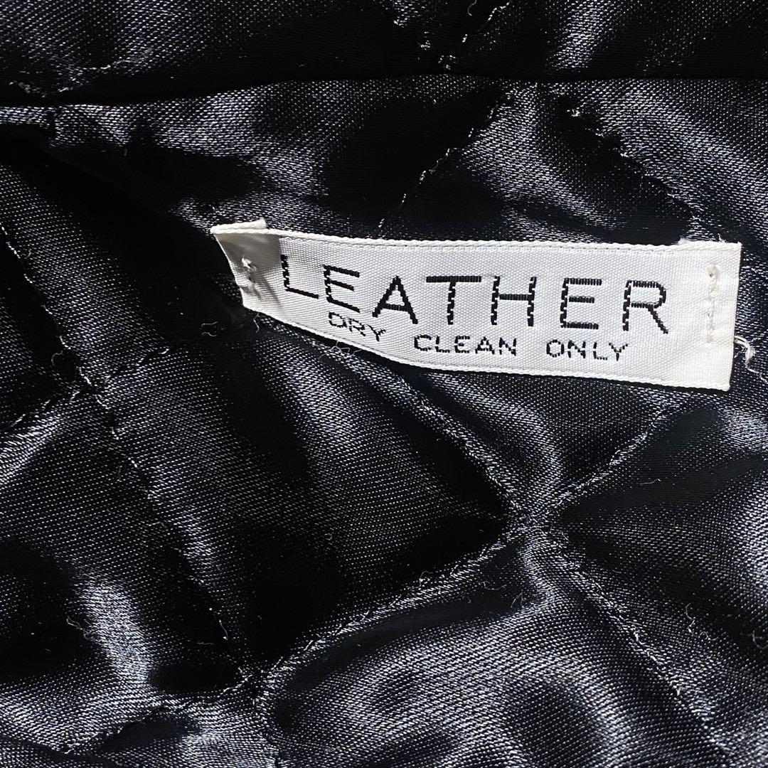 希少♡コスチュームナショナル イタリア製 光沢 短丈カウレザージャケット 中綿