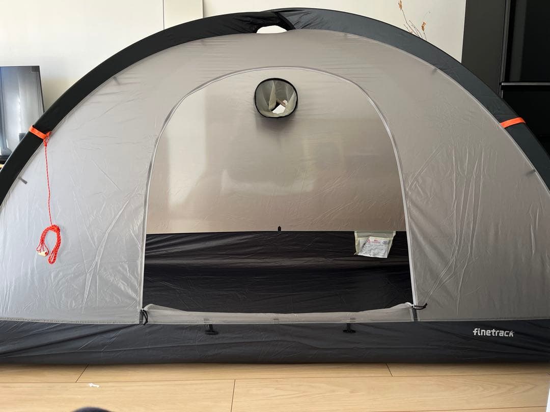 finetrack カミナドーム１ グリーン (フットプリント付き)