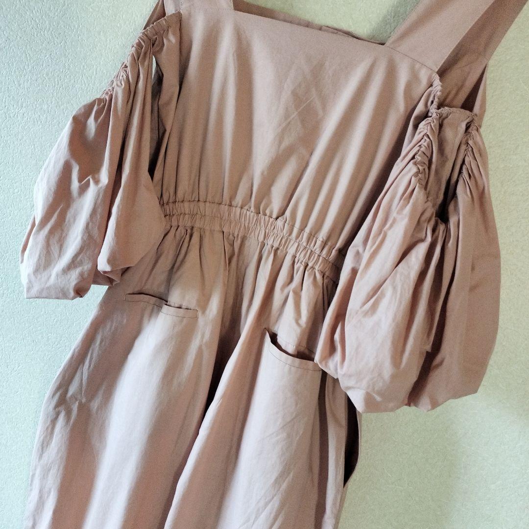 Drawer コットンドロップスリーブオールインワン　¥99000