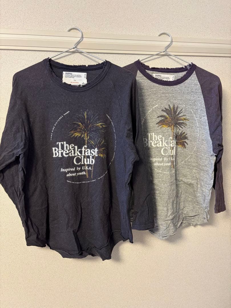 限定値下DAIRIKU Brat Pack 七分袖カットソー 2点Tシャツ