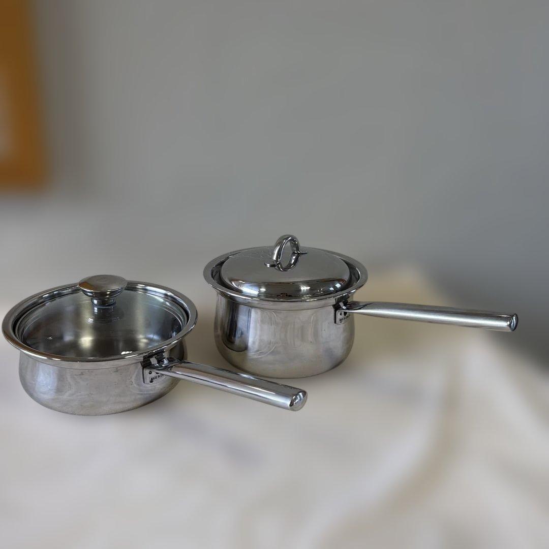 アサヒ軽金属 プリンセス鍋セット蓋付き