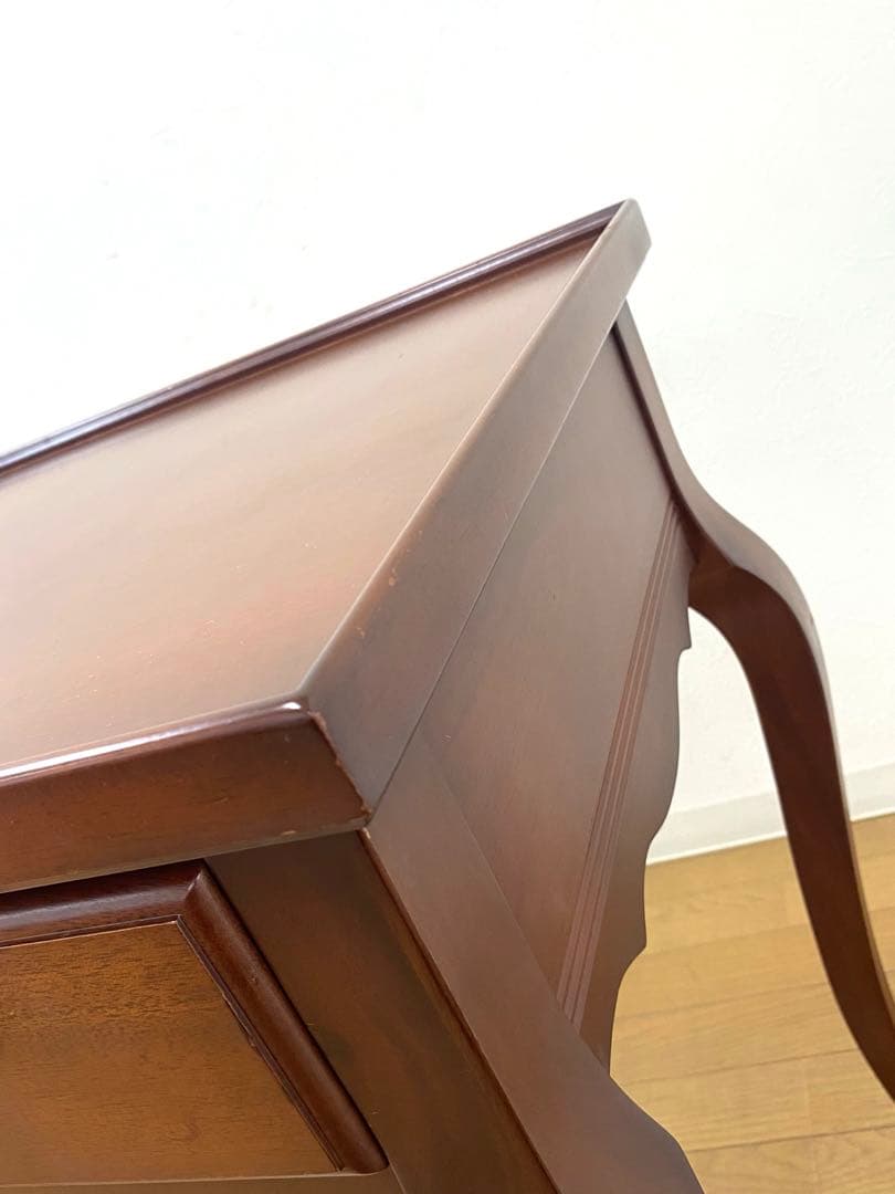 東海家具 ケント コンソール テーブル 飾り棚 花台 猫脚 インテリア