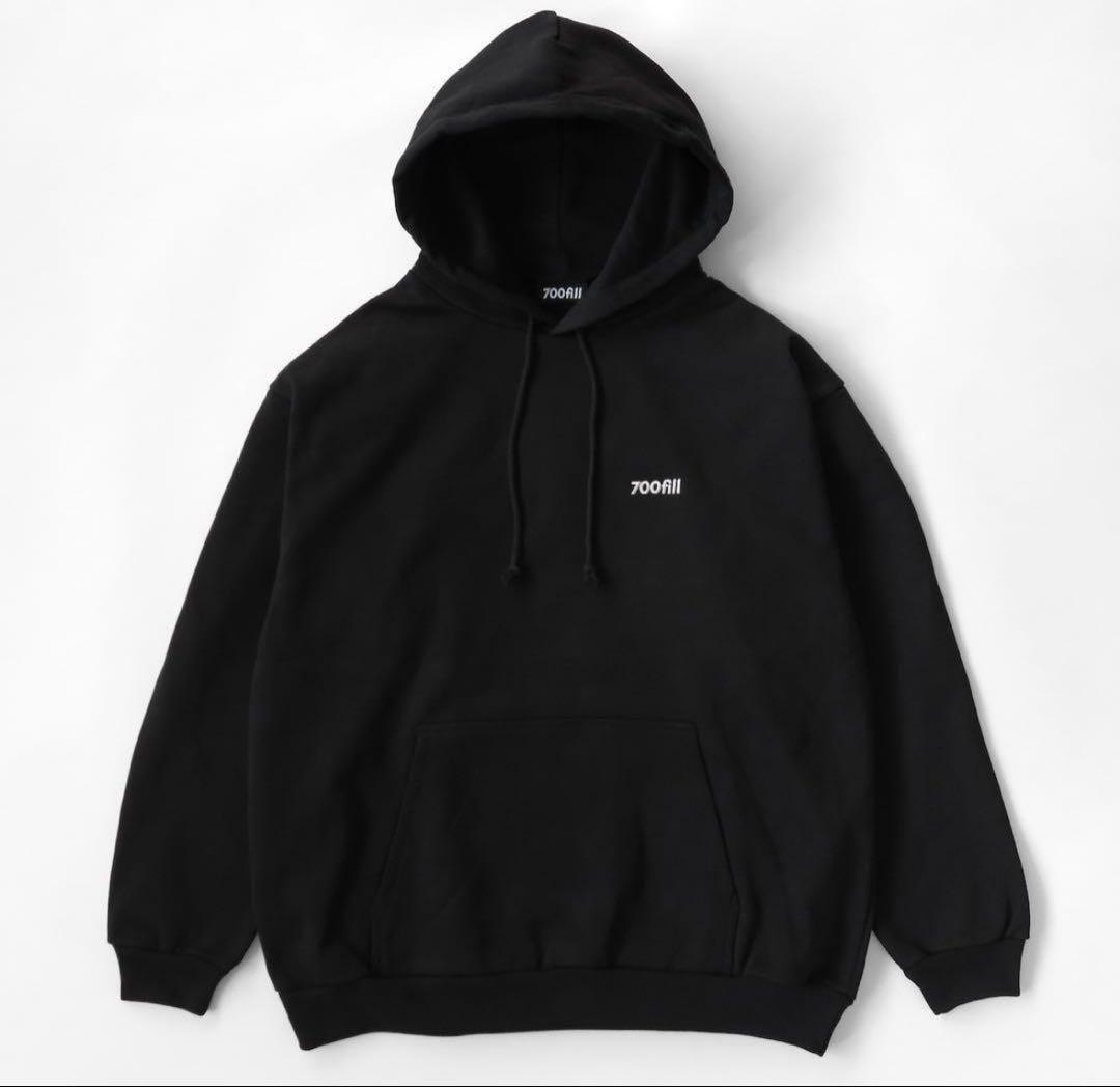 トップス 700FILL Small Payment Logo Hooded Sweat