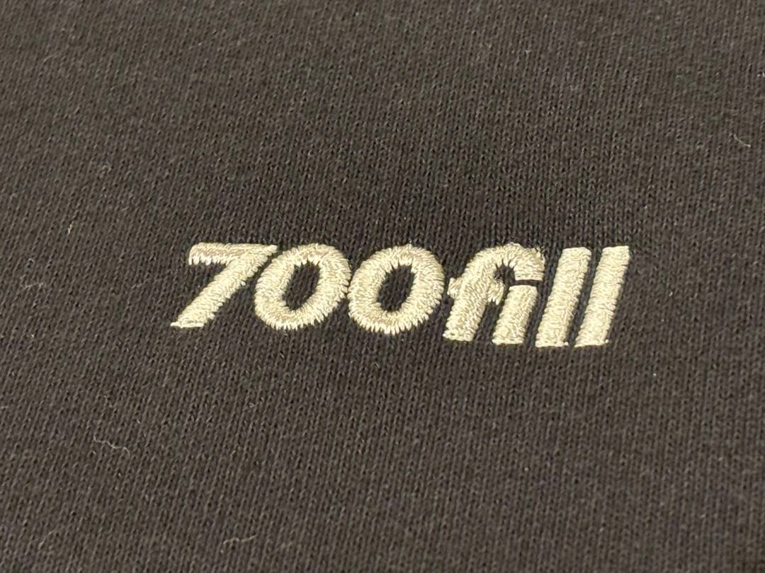 トップス 700FILL Small Payment Logo Hooded Sweat