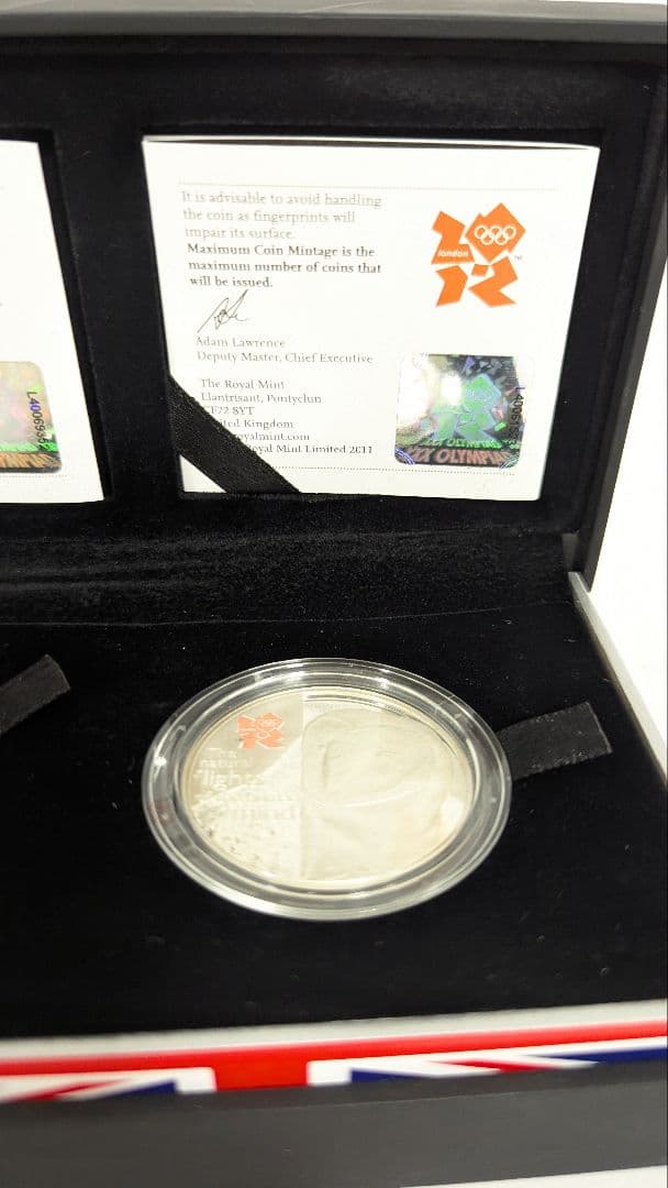 ま*ー様 2011年ロンドンオリンピック記念銀貨セット