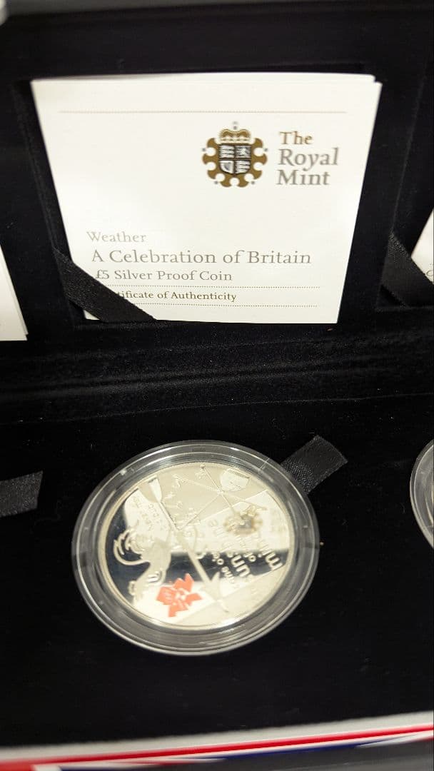 ま*ー様 2011年ロンドンオリンピック記念銀貨セット