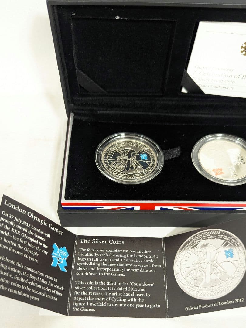ま*ー様 2011年ロンドンオリンピック記念銀貨セット