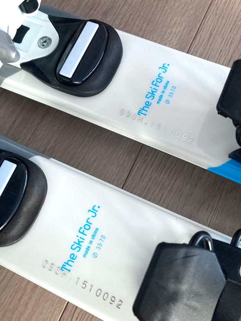 キッズ　P.PRITYスキー板　ビンディング付き　Hartスキーブーツ　セット