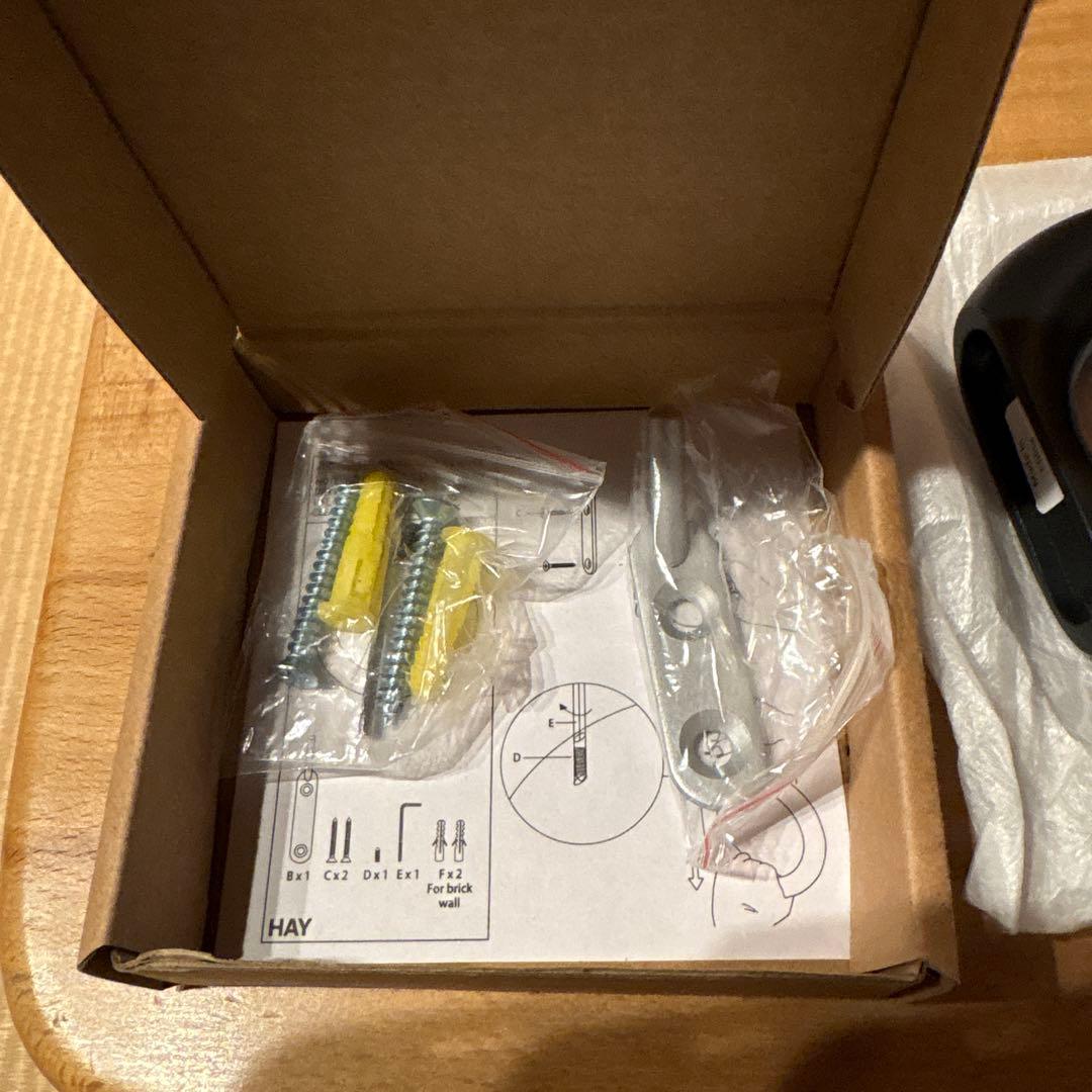 HAY★ジムフック★Sサイズ★ブラック