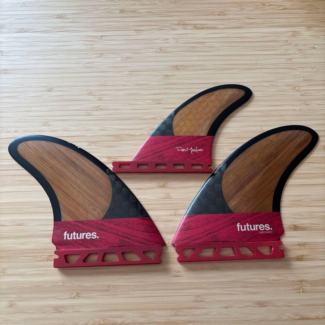 futures Machado サーフボードフィン 3枚セット