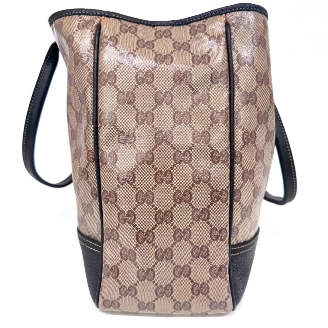 ユキ グッチ トートバッグ 293589 GGクリスタル ベージュ