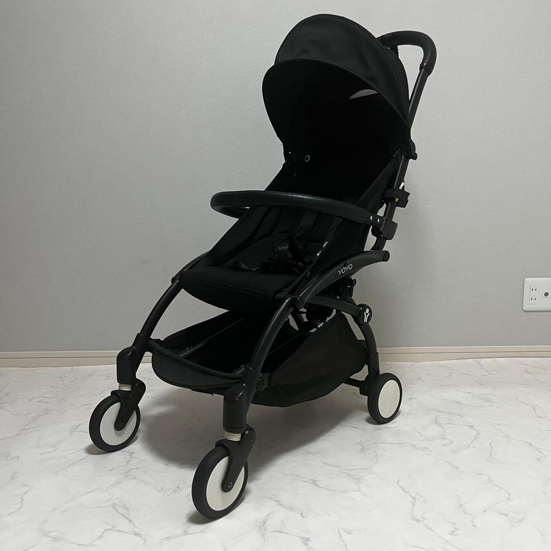 babyzen yoyo+ 6+ ベビーカー 折り畳み ブラック　機内持ち込み可