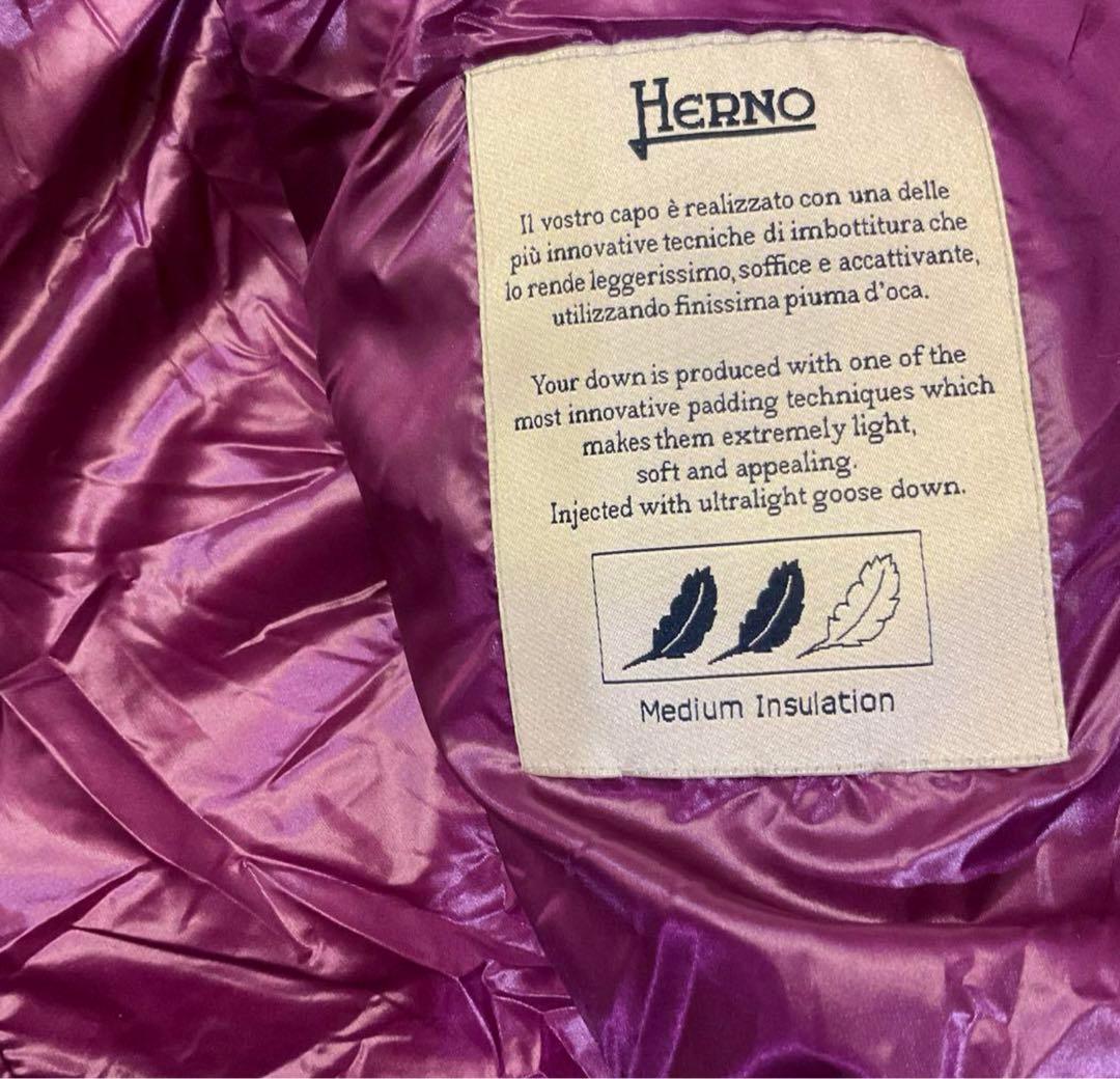 HERNO ダウンベスト 42サイズ 美品