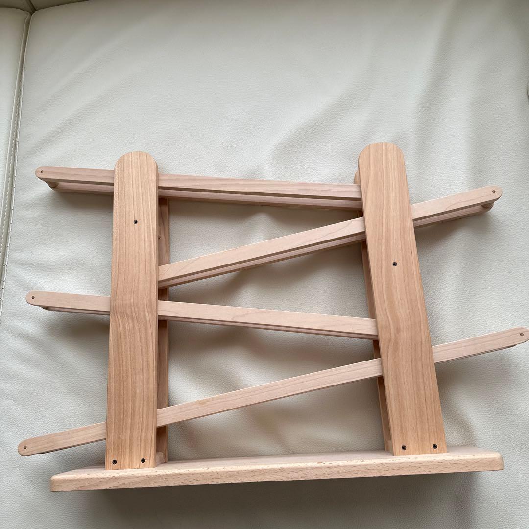 なかよしライブラリー　ころころ動物　木のおもちゃ　スロープトイ