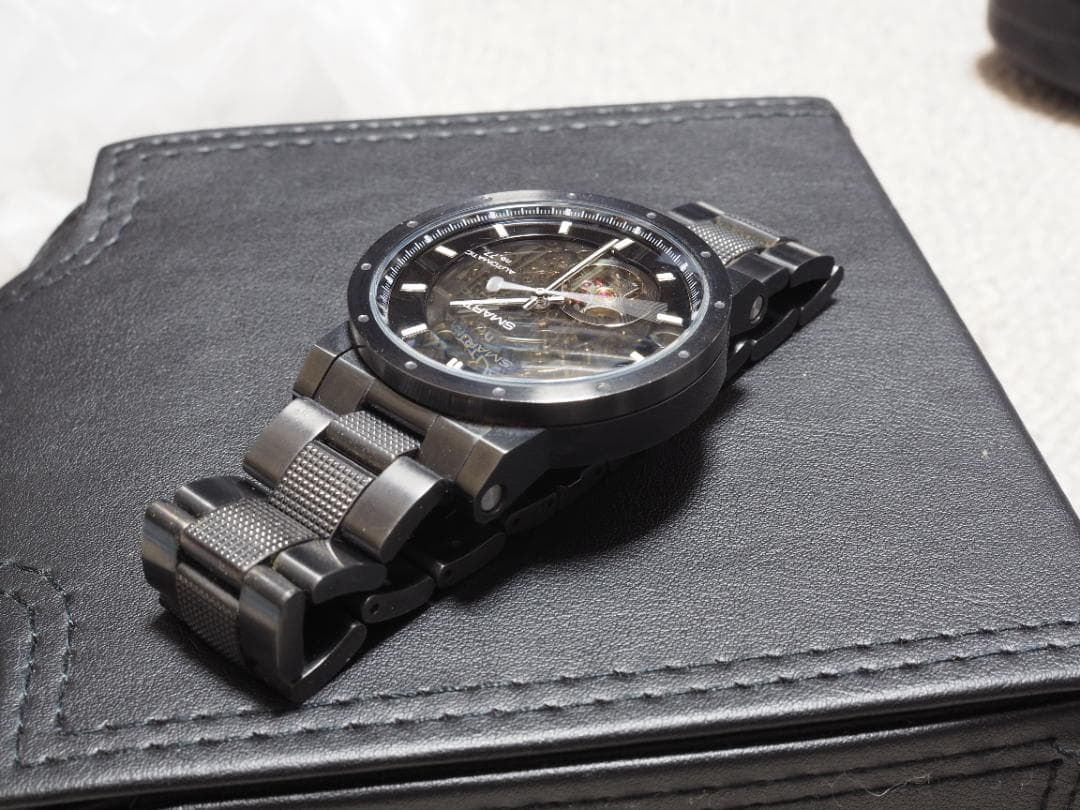 国産腕時計 GSX 自動巻き GSX222X-2 /SMART no.77 黒