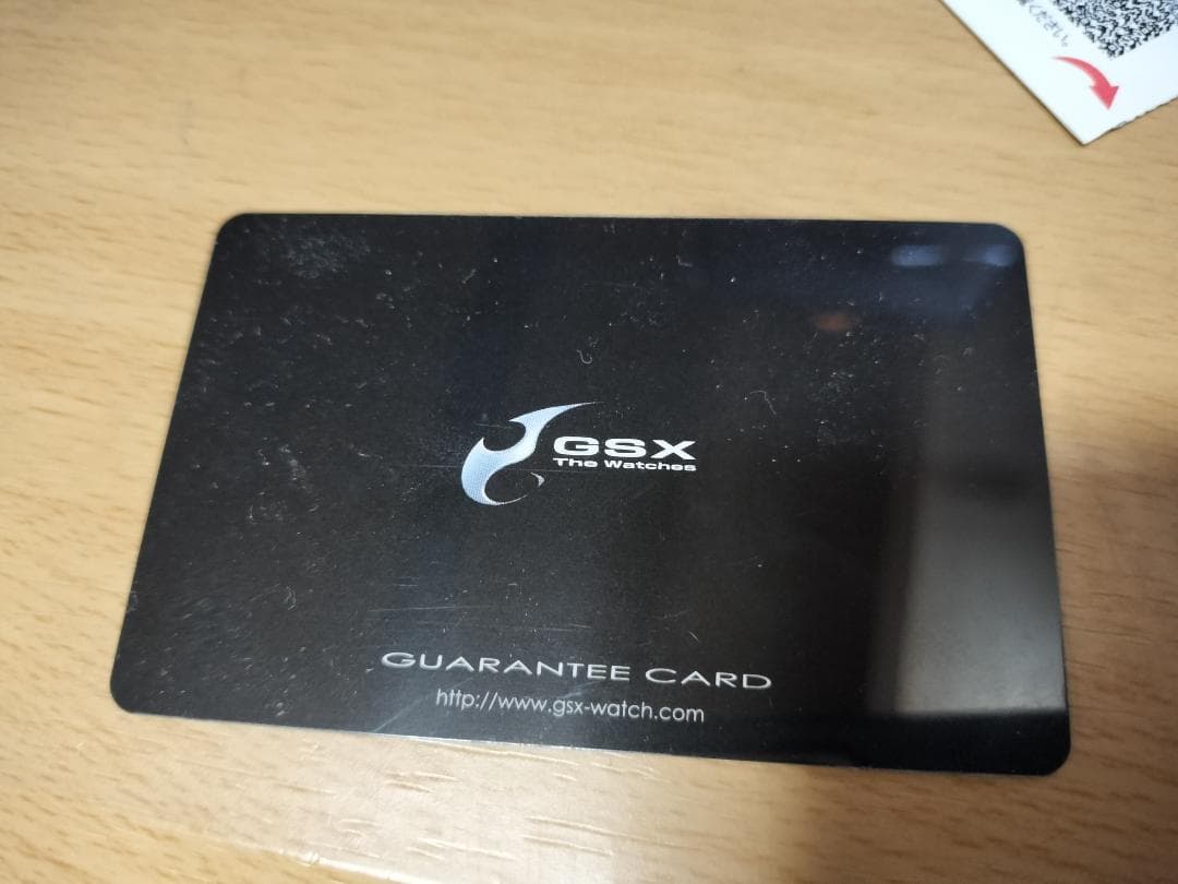 国産腕時計 GSX 自動巻き GSX222X-2 /SMART no.77 黒