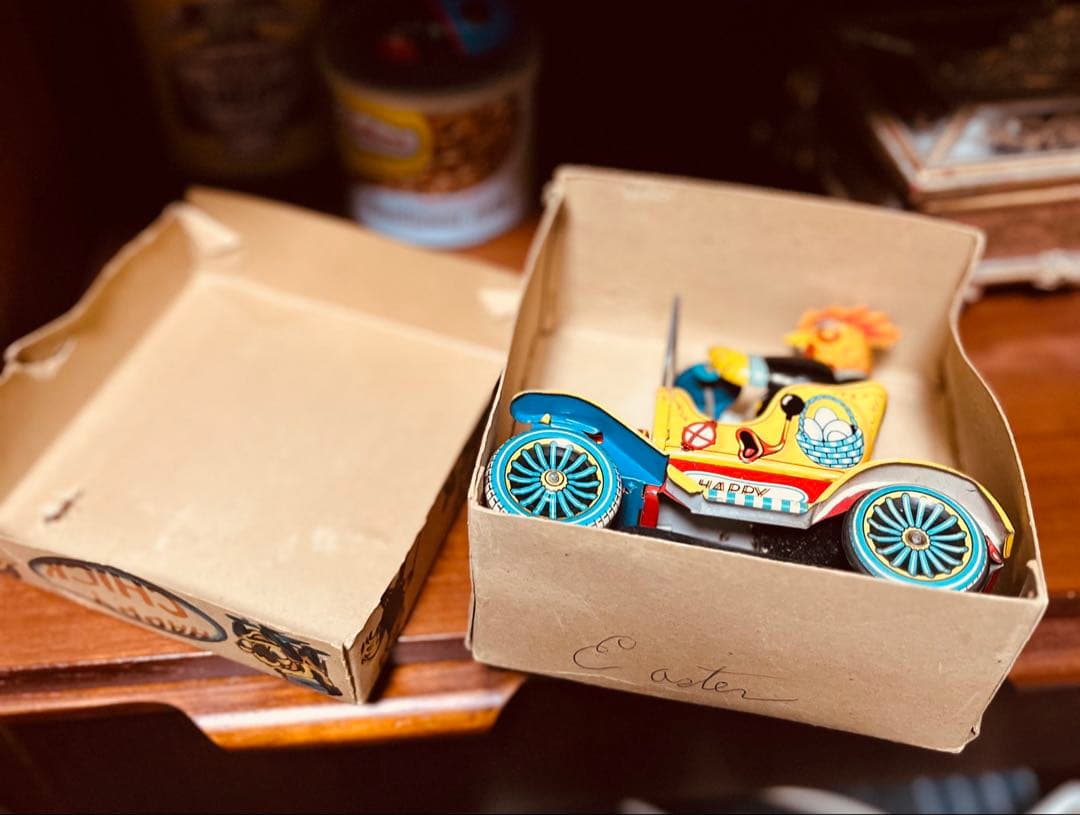 ヨネザワ製 Happy Chick フリクション ブリキ玩具※値下げしました