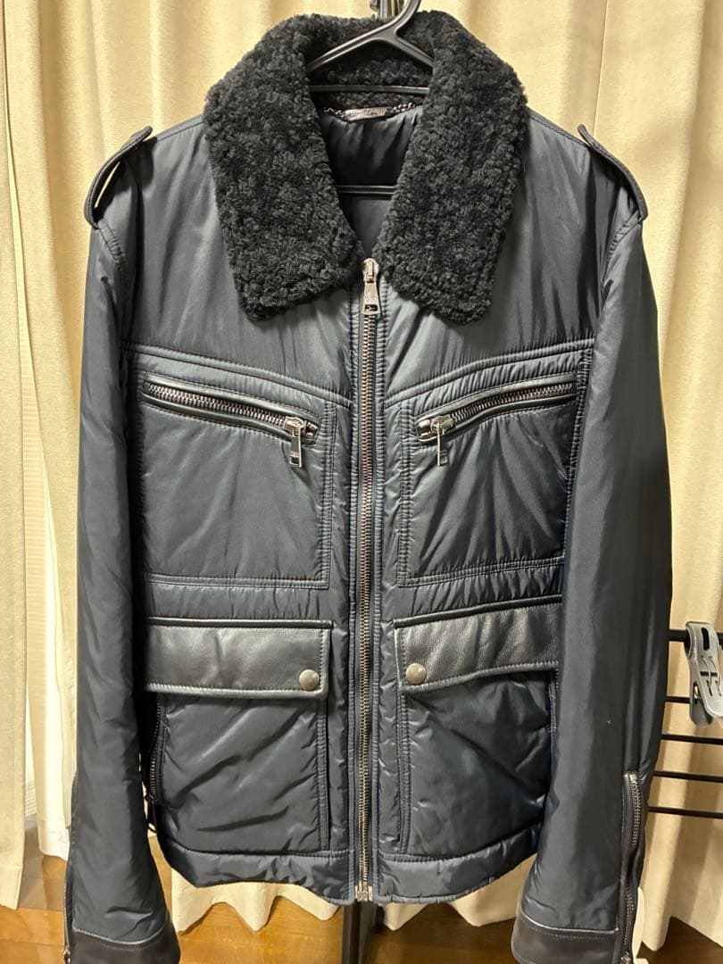 美品⭐️DOLCE & GABBANA ブラックアウタージャケット