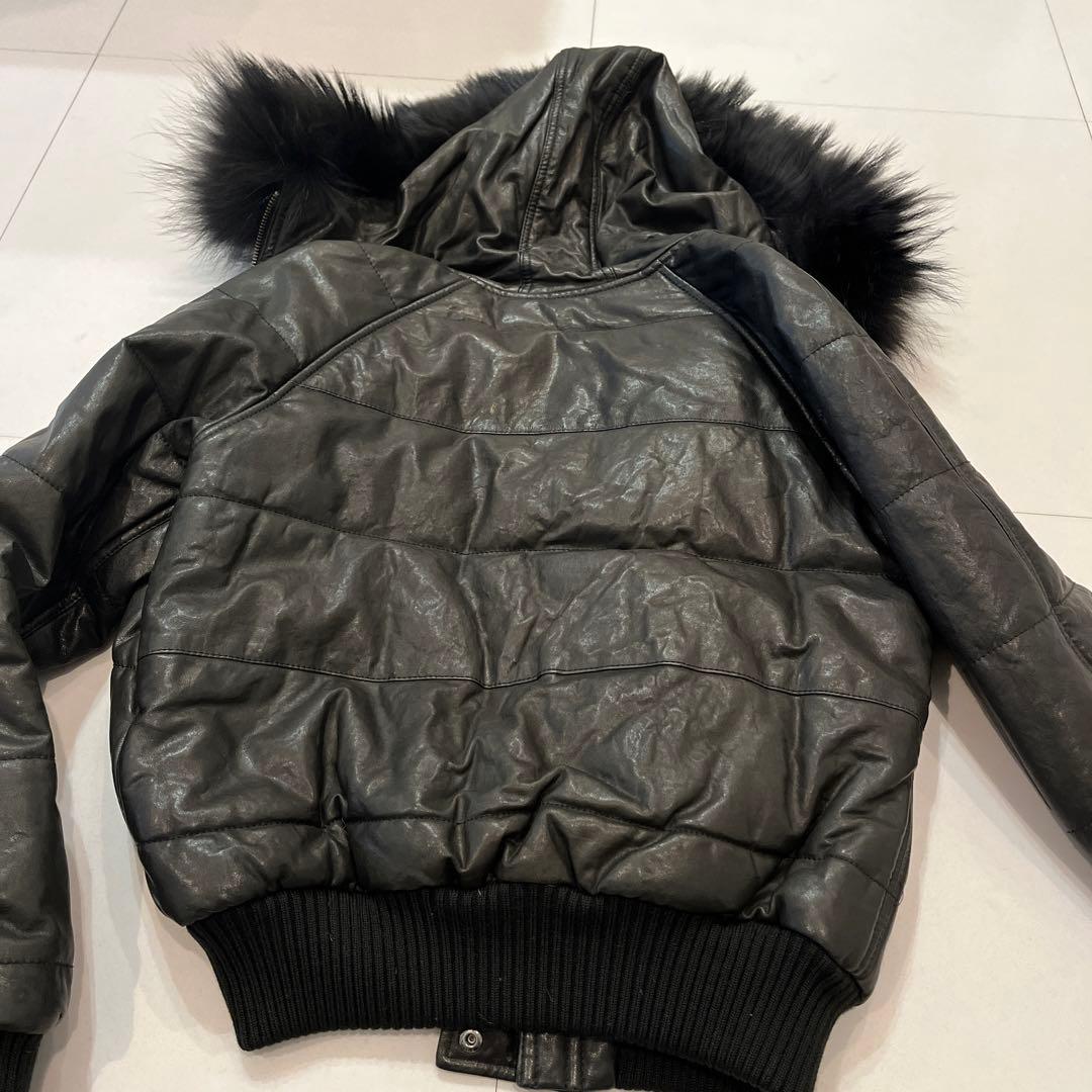 美品　theory レザー　ラムスキン　ジャケット