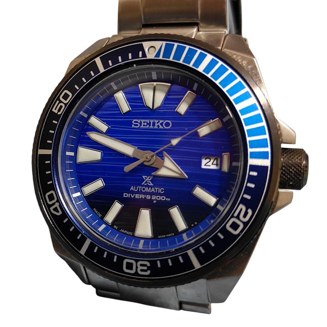 マ*ク様 SEIKO プロスペックスサムライ 4R35 01X0 SBDY019
