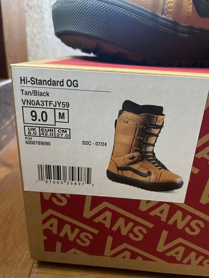VANS HI-STANDARD OG ハイスタンダードOG
