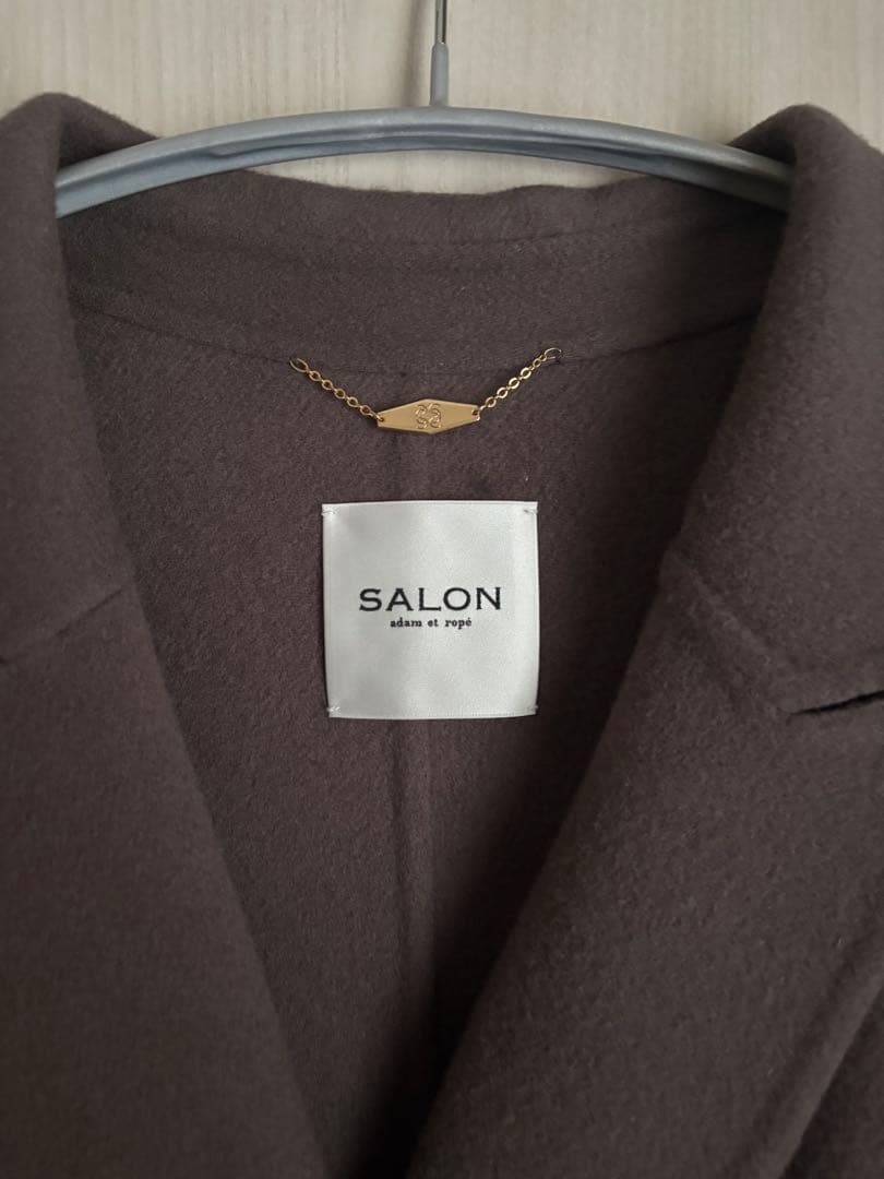SALON adam et rope シャルムリバーロングコート