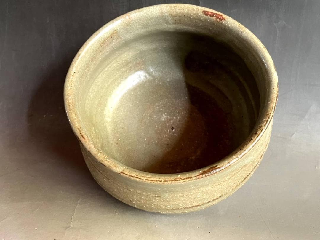 建水■勝龍寺窯「乾伸行」 刷毛目 国定浄運推薦 えくぼ 共箱 時代物 骨董品■